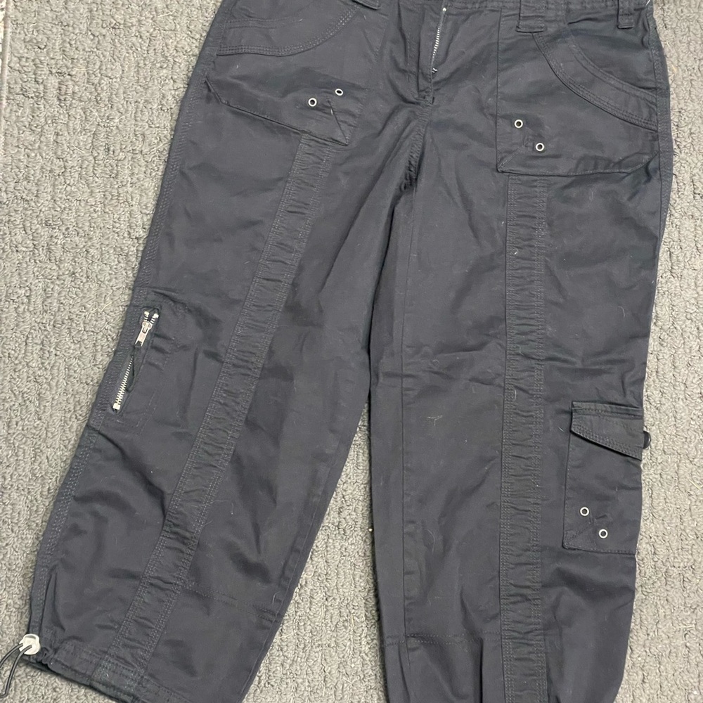 Style & Co Black Capris with Durable Fabric